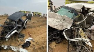 وفيات وإصابات في حادث مروع على طريق سعيدة الصوالحة- محايل