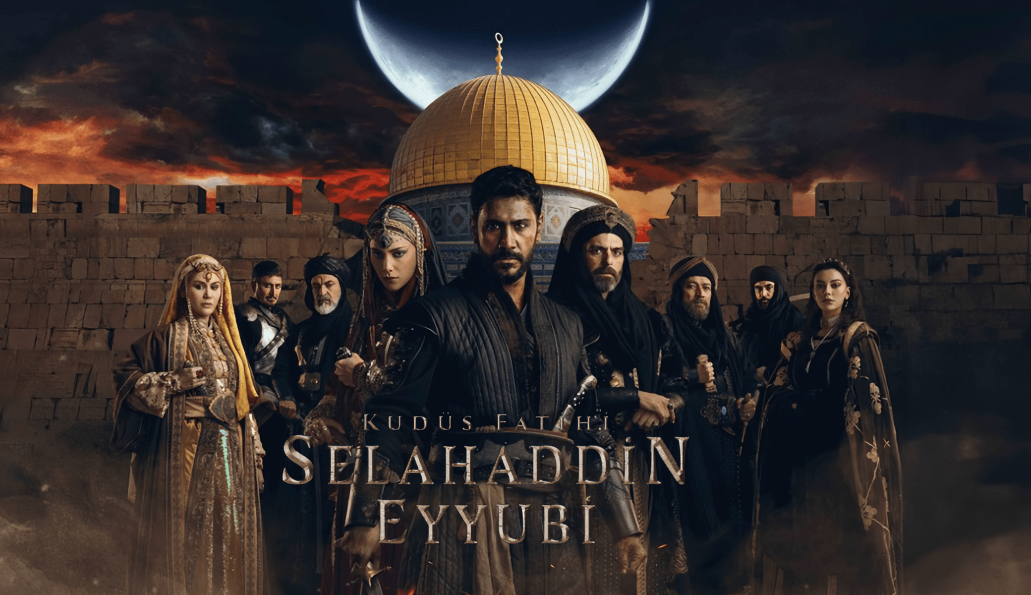 مسلسل صلاح الدين الايوبي الحلقة 4 والقنوات الناقلة HD